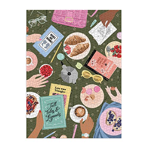 Galison - Puzzle Reader's Society de 1000 Piezas para Adultos miniatura 2