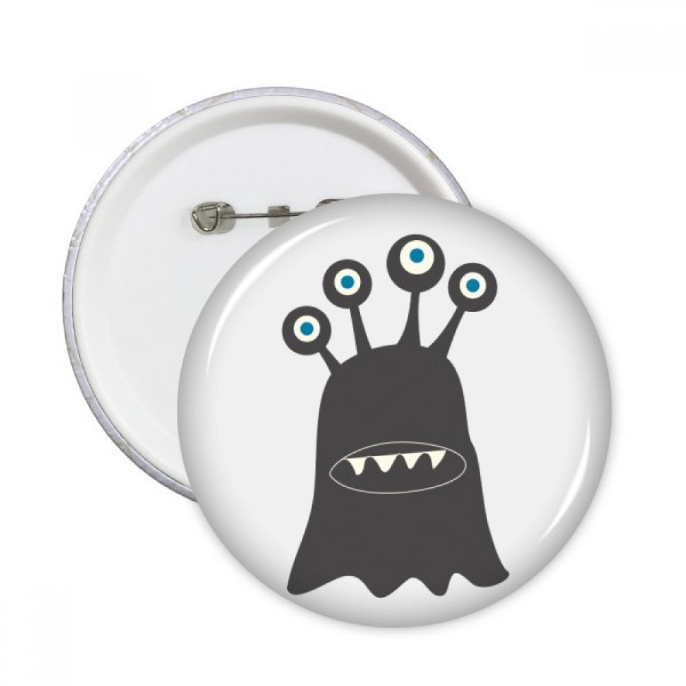 Badge bouton Alien Monster DIYthinker l'accessoire pop idéal sur vos vestes et sacs à dos