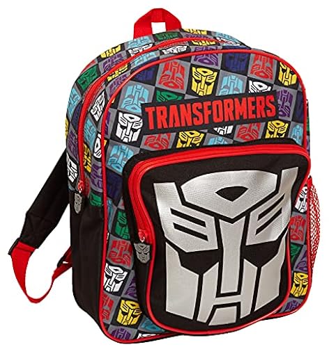 Mochila oficial Transformers para niños de regreso a la escuela de gran capacidad Autobots Bumblebee, Optimus Prime y Megatron Sports Mochila Bolsa de viaje | Ya disponible en tu tienda friki favorita! En mundofriki.es!