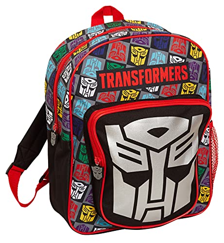 Mochila oficial Transformers para niños de regreso a la escuela