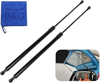 【改良型/Nissan DAYZ専用設計】 DAYZ デイズ B21W AA0 3B20型 リアゲートダンパー トランクダンパー ガススプリング ショックアブソーバー 2013-2019 に適合 車検対応 純正交換 バックドアダンパー サポートダンパー 油圧ダンパー 左右セット 2本組 黒 ブラック