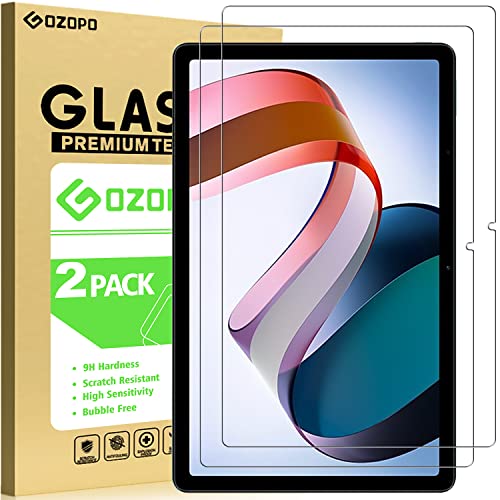 GOZOPO Protection Écran pour Xiaomi Redmi Pad 10,61", [Résistant aux Rayures] Film en Verre Trempé pour Tablette Xiaomi Redmi Pad 10.61 pouces (2022 Version) Cover