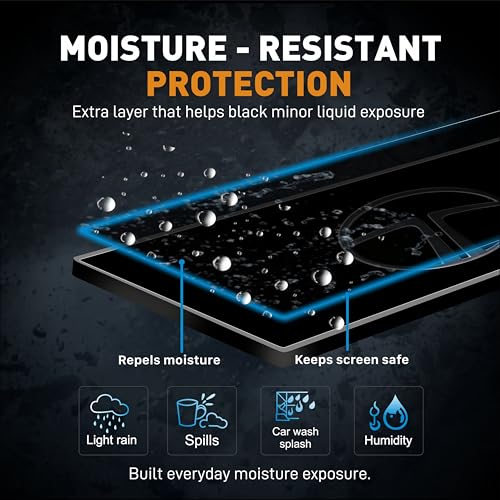 Image of ZEIR [4 PACK Screen Protector Compatible with Tata Sierra 2026+ | Infotainment Stereo Display Guard [Not Tempered Glass] (Triple Screen [Pack1 Glossy])