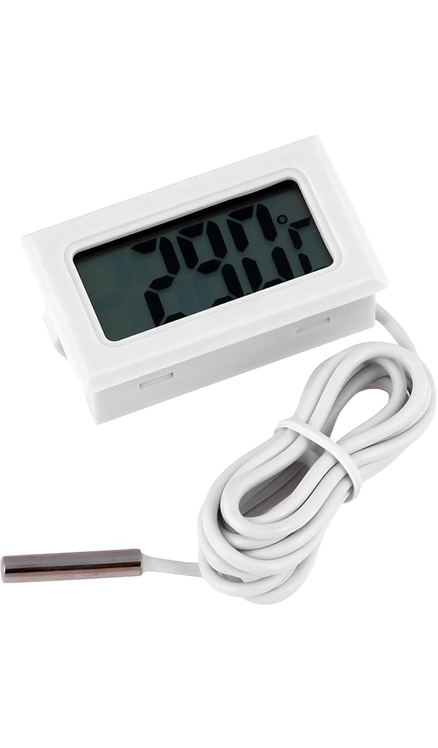 Digital LCD Temperature Meter with Waterproof Sensor Probe | -50°C to +110°C Range | High Accuracy Thermometer for Fridge, Freezer, Aquarium, Incubator, Kitchen-picture-27