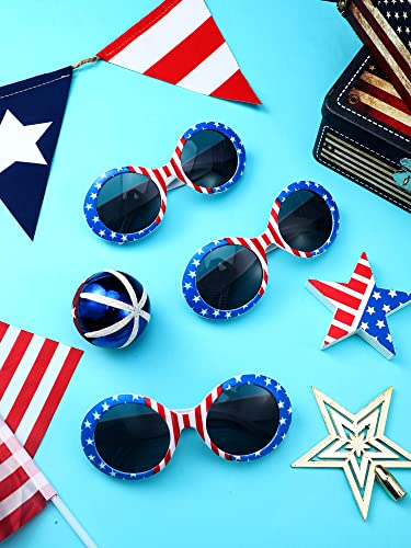 Kanayu Hoteam 20 Pairs Patriotic American Flag Sunglasses Unisex Retro Sunglasses For Men Women Vintage 4Th Of July Accessories Bulk Cool Shades Mens Sunglasses For Teens Adults Driving Fishing Party #TOP3