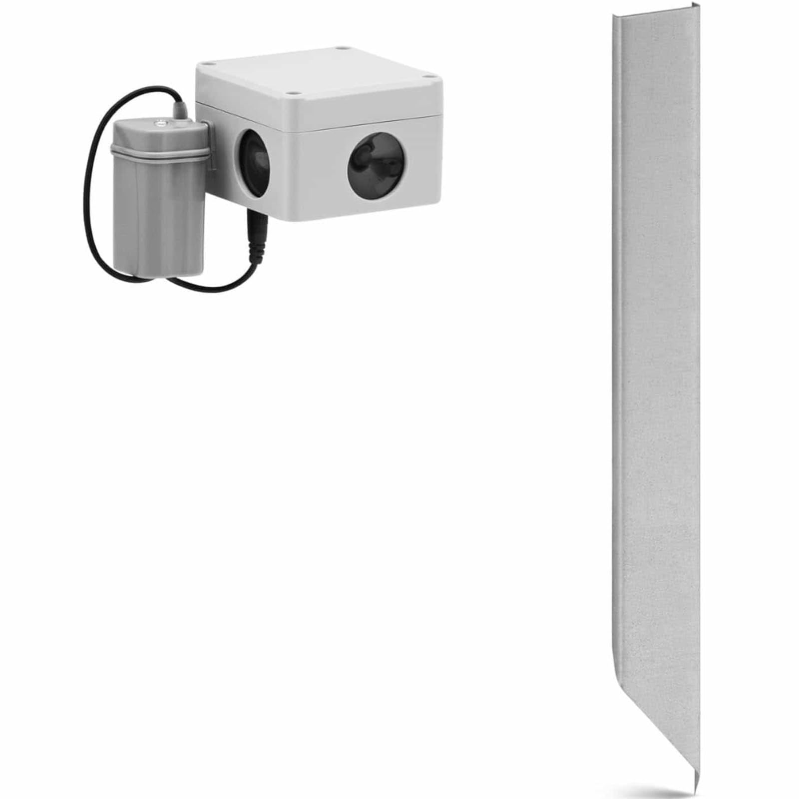 Répulsif à ultrasons WIE-AR-005 - 1500 m² - Batterie à 360° - Répulsif à ultrasons - Répulsif animal