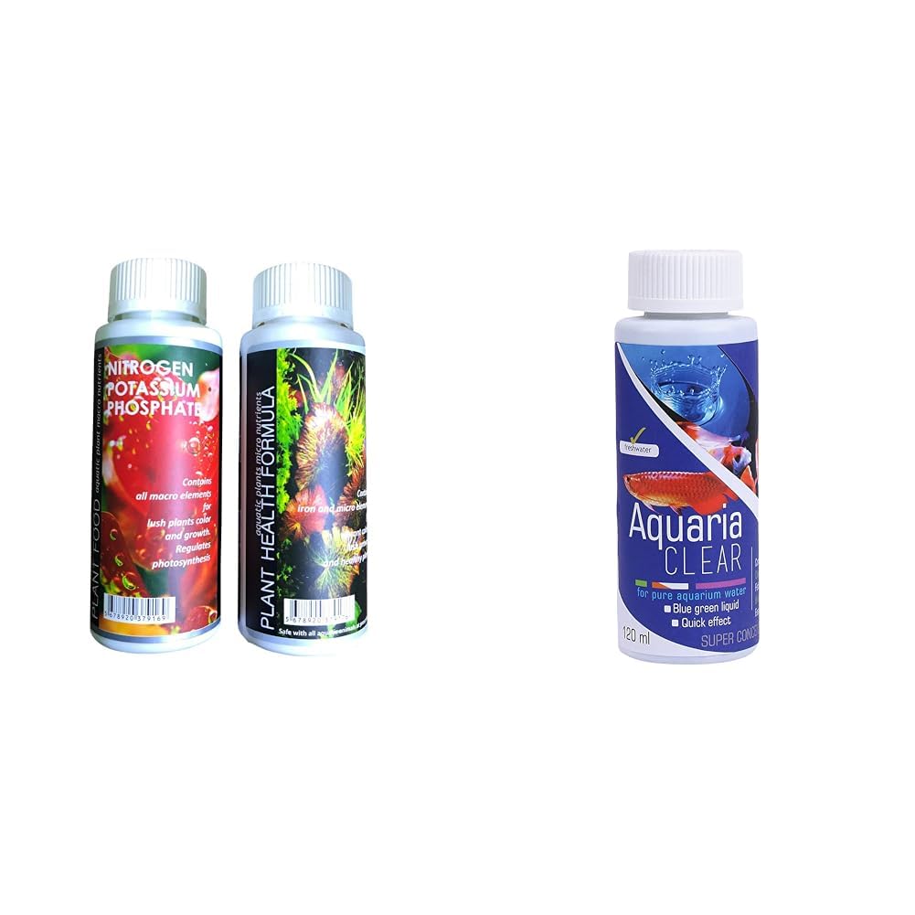 Foodie Puppies Liquid Combo Pack Aquatic Remedies Nutrient Supplements (120Ml (Plant Food - Plant Health)) & Aquatic Remedies Aquaria Clear - 120Ml (B0CRVTD8L5) Amazon Price History, Amazon Price Tracker