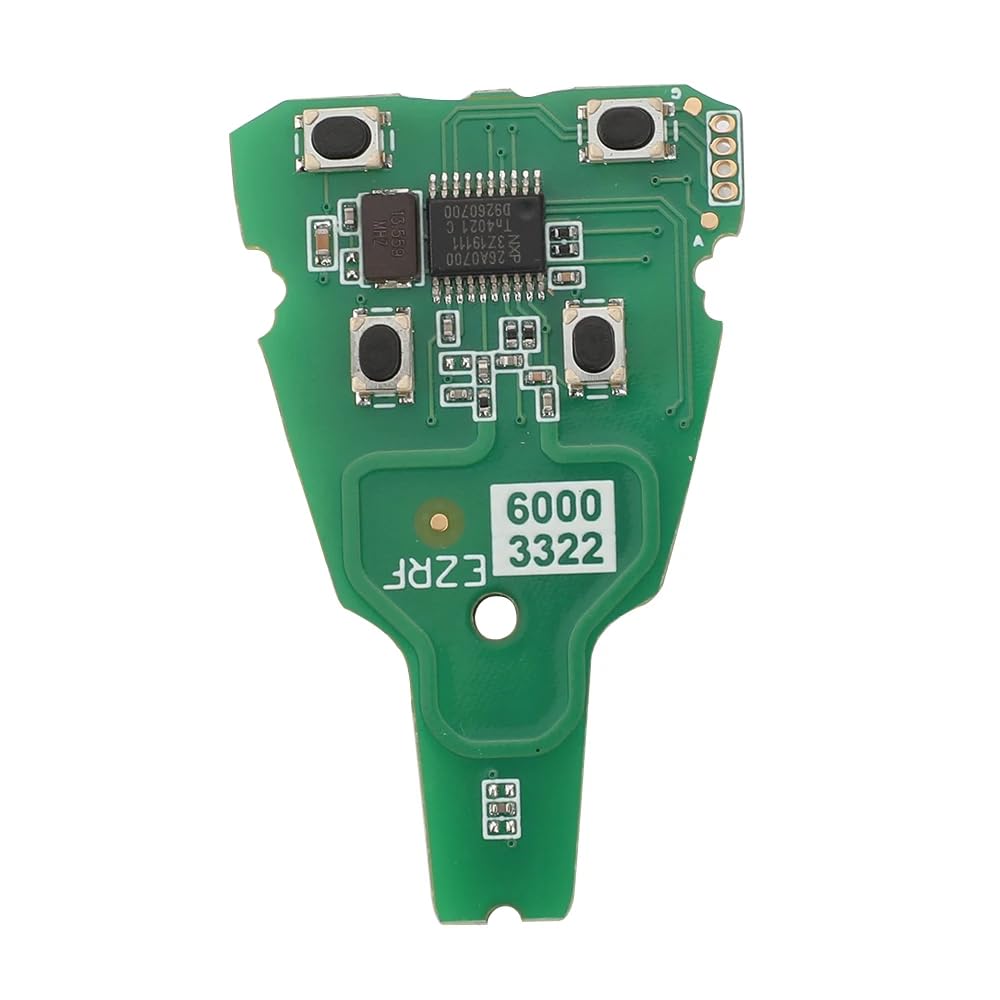 4-Tasten Fernbedienung 433 MHz Smart Key für Saab 9-3 9-5 2003-2007