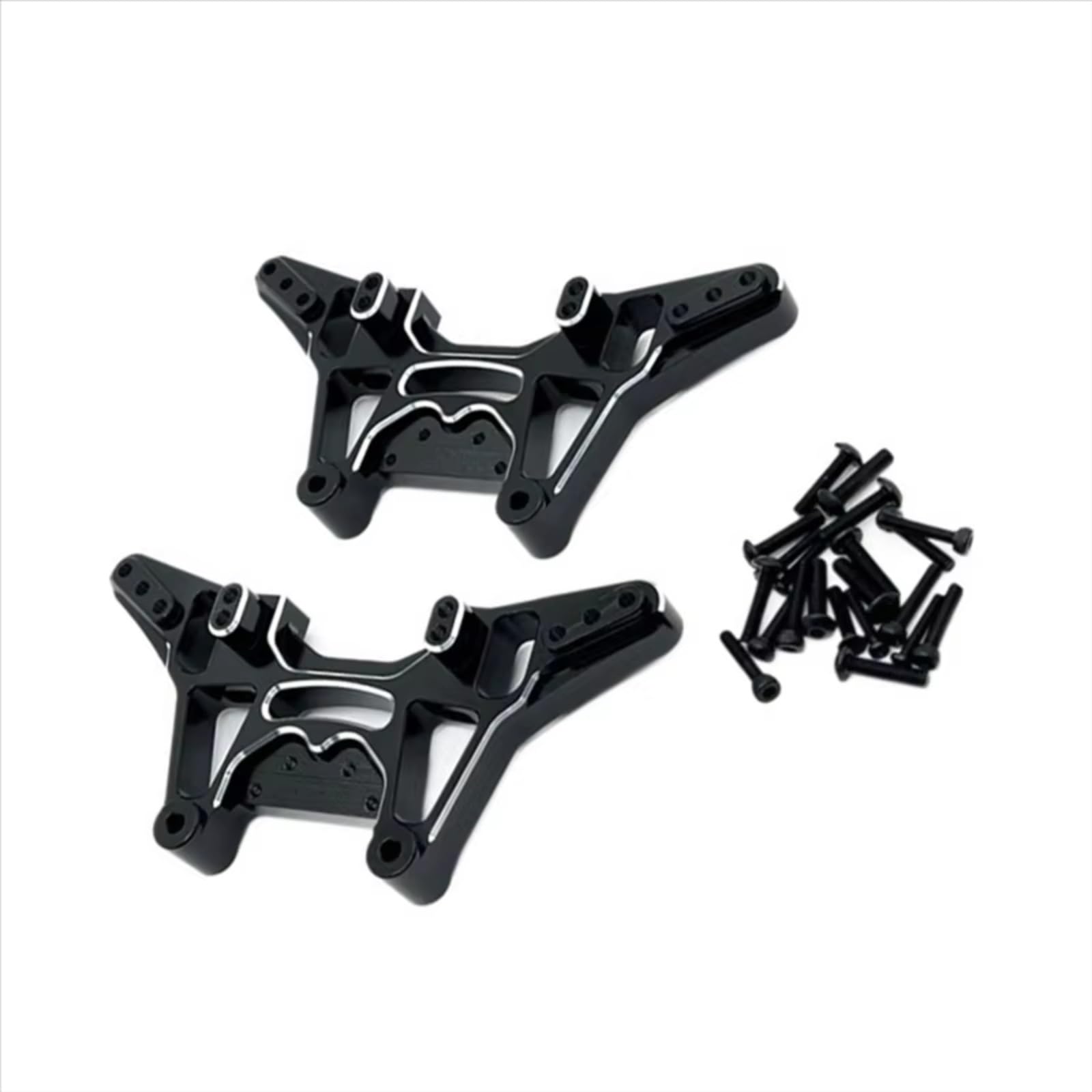 Accesorios coches RC per UDIRC UD1201 UD1202 1/12 rc Car Upgrade Parts Accessories Kit di Supporto Ammortizzatore Anteriore E Posteriore(Blue)