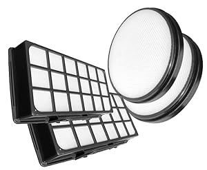 ALLOTECH Filter Kit, 2 HEPA & 2 Foam for Rowenta X-Trem Power Cyclonic RO69xx, Silence Force Cyclonic, Vacuum Cleaner Filter Replacement Accessories, Reusable, 4 Pieces