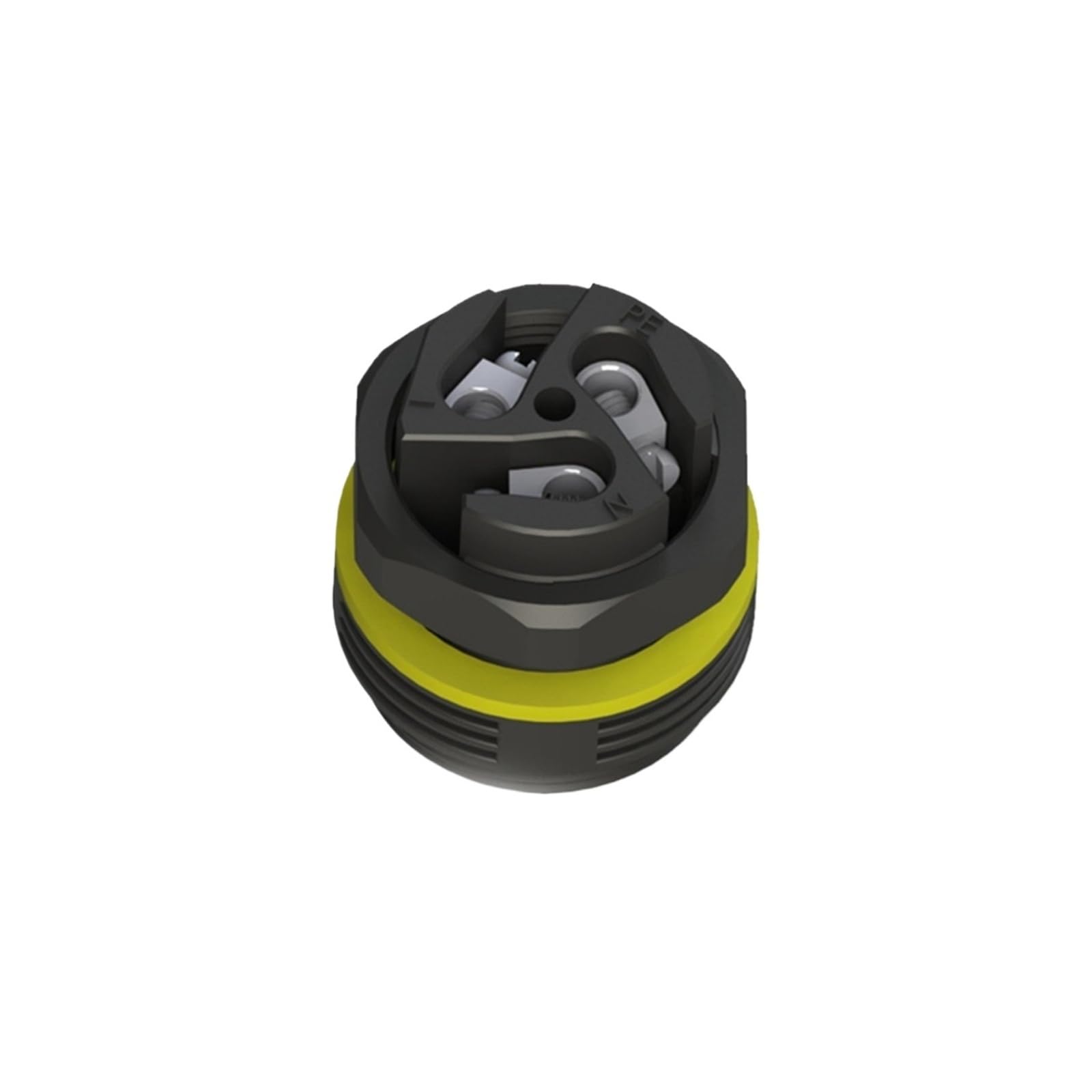 SIBBLE EP030-1224-00 Équipement de Drone Robot d'automatisation Industrielle 17,5A Connecteur d'alimentation IP68 Adaptateur étanche (Color : EP030-1224-00-plug)