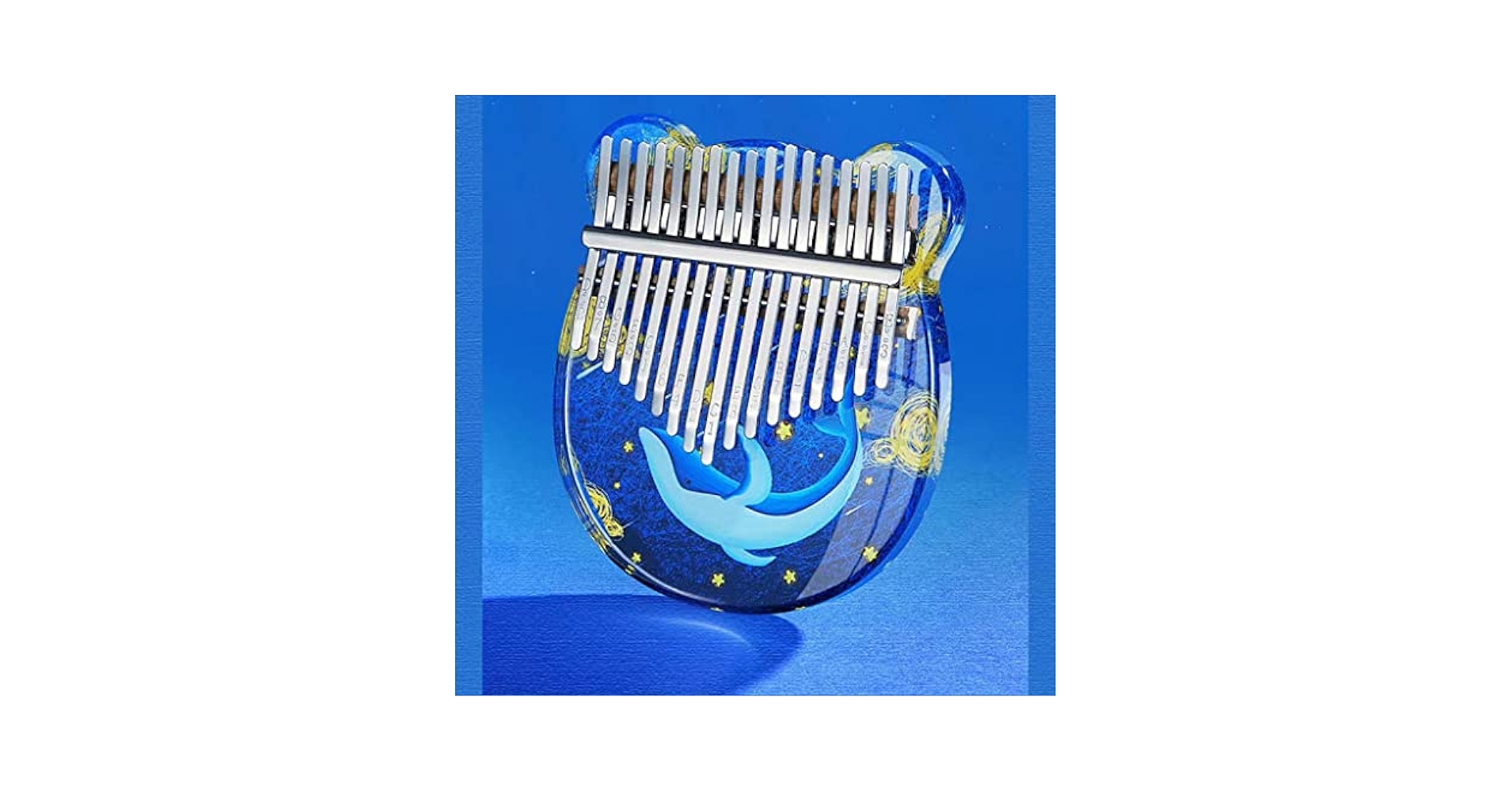 Amazon | WWWLLL KALIMBA 17 21キーデザインクリスタルカリンバ