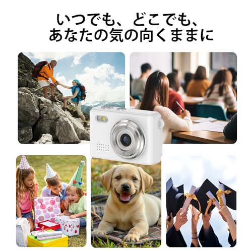 SACCONNECT miniカメラ デジタルカメラ 小型デジタルカメラ SMC01-WH の商品画像 5