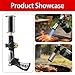 Propane Torch Gun Adjustable Flame With Safety Lock One Touch Ignition High Heat Tool Designed For Cooking BBQ Steak Searing Welding Outdoor Tasks black 2pcs