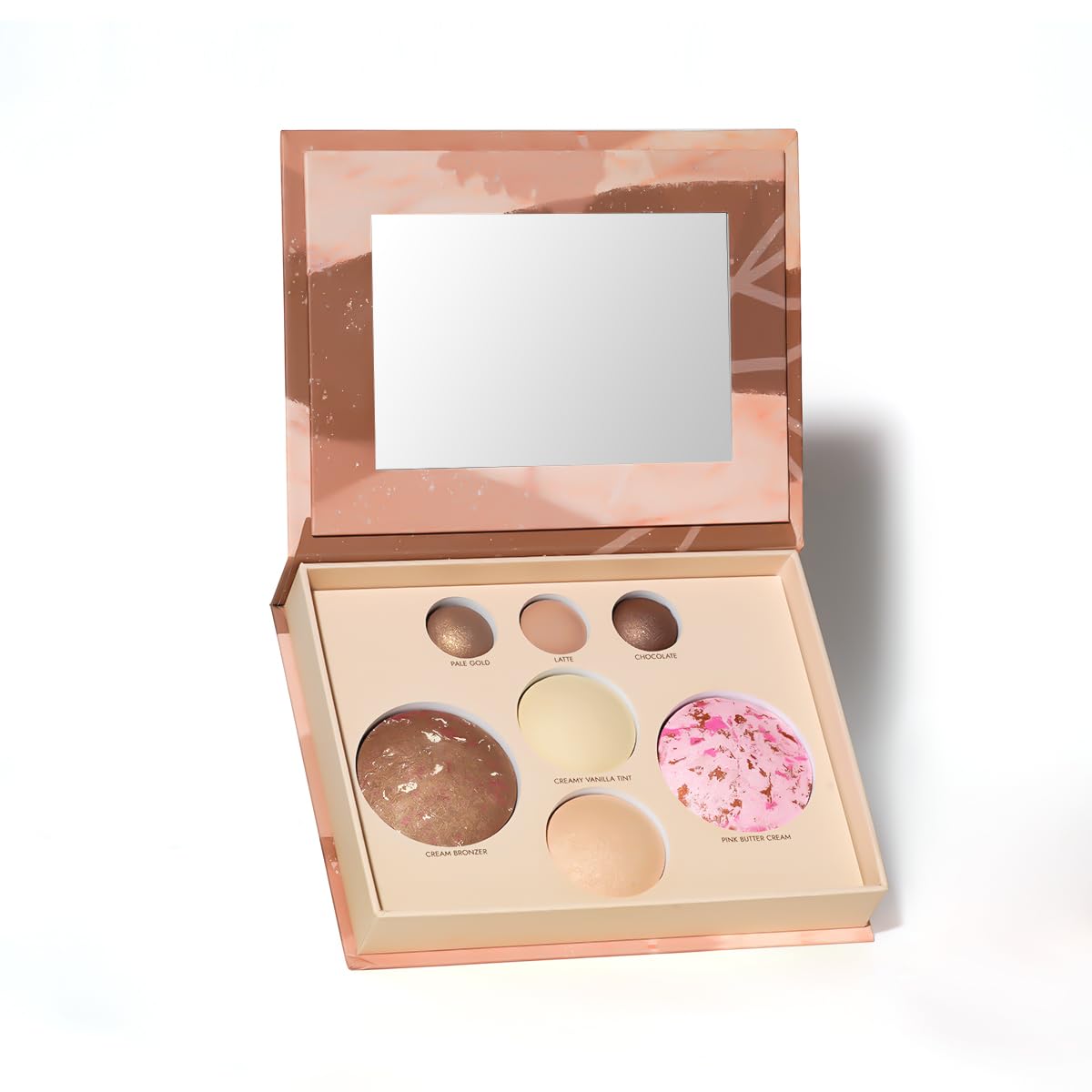 Velvety Smooth Baking Palette, Multi-purpose, Highly Pigmented Palette with Bronzing Powder, Eyeshadows and Blushes, Waterproof, Vegan & Cruelty-free. Velvety Smooth Baking Palette, Multi-purpose, Highly Pigmented Palette with Bronzing Powder, Eyeshadows and Blushes, Waterproof, Vegan & Cruelty-free.