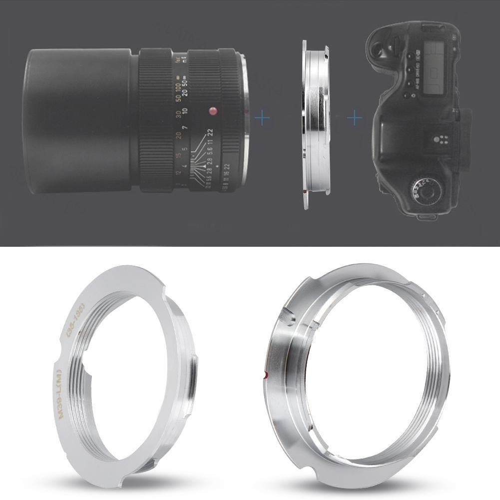 Topiky Anello Adattatore per Obiettivo Fotocamera, L (M39)-Anello Adattatore Lente 35-135 mm per Obiettivo M39 LSM LTM per VM ZM LM-EA7 per LM, ZM VM, M(35-135)