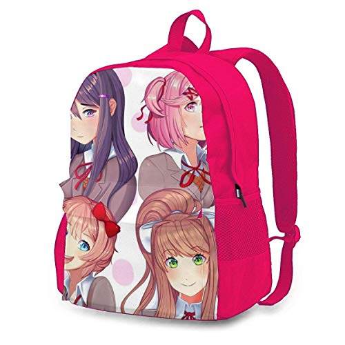 Preisvergleich Produktbild IUBBKI Homewifi Doki Doki Literaturclub! Freizeit Erwachsenen Rucksack Laptop verstellbare Schulter Geschäftsreise
