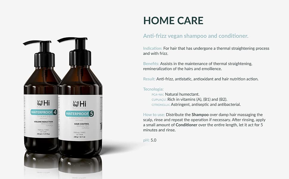 Miniatura 6 de Juego de champú y acondicionador cuidado posterior para cabello alisado juego de mantenimiento para cabello brillante suave y liso hidratante