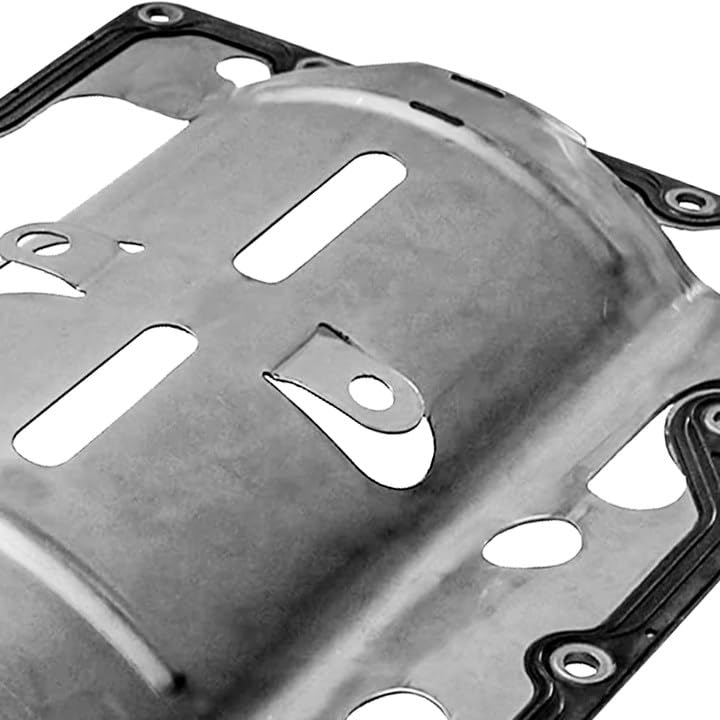 Image of PartsFlow Oil Pan Gasket Compatible With 1999-2013 Chrysler Aspen Dodge Dakota Durango Ram 1500 Jeep Commander Mitsubishi Raider Ram Dakota 4.7L V8 OS30709R, CS26157, OS6330