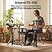 Roland TD516 V-Drums Electronic Drum Kit Bundle with Drum Throne, Audio Cable, Drumsticks, Drumstick Bag, and Austin Bazaar Polishing Cloth