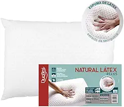 Travesseiro Natural Látex, 45x65cm, Branco, Duoflex