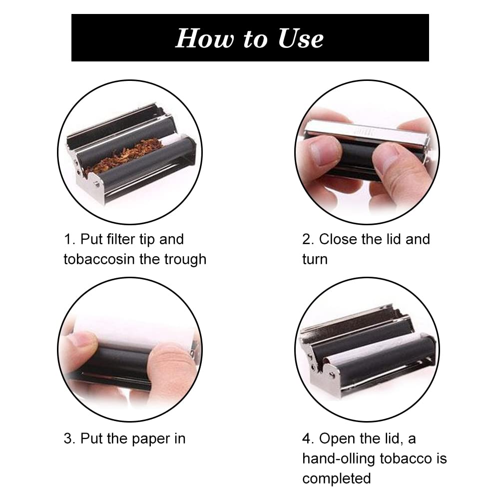 how to use a roller for cigarettes Cigarette Rolling Machine, 110 mm Conical Cigarette Roller, Tobacco Roller, Rolling Machine Cigarettes, Tobacco Turning Aid  Cigarette rollers for long