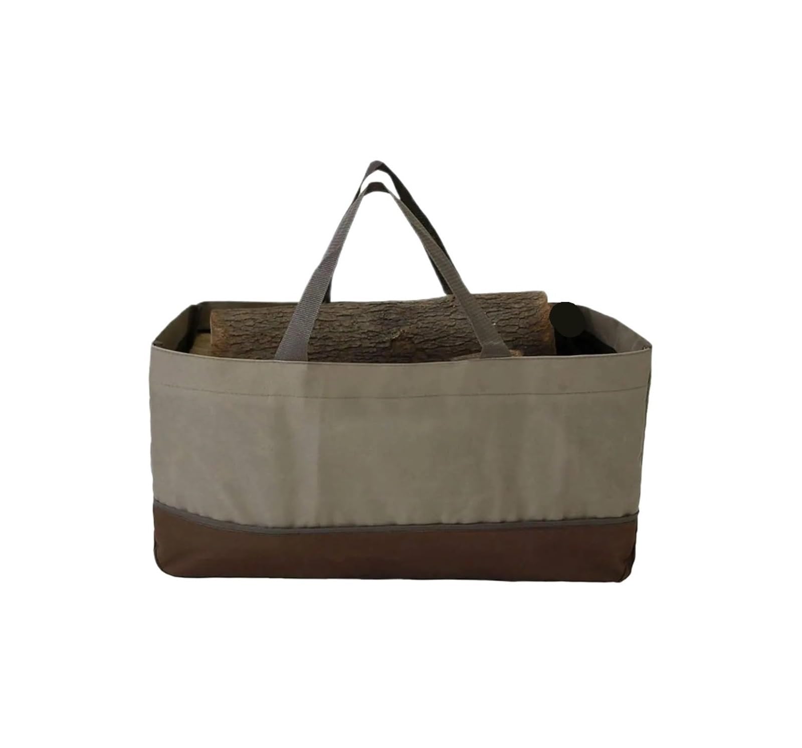 1pcs Heavy-Duty Firewood Carrier Bag - Large Capacity Log Transporter With Sturdy Handles, Oxford Cloth Carrying For Wood