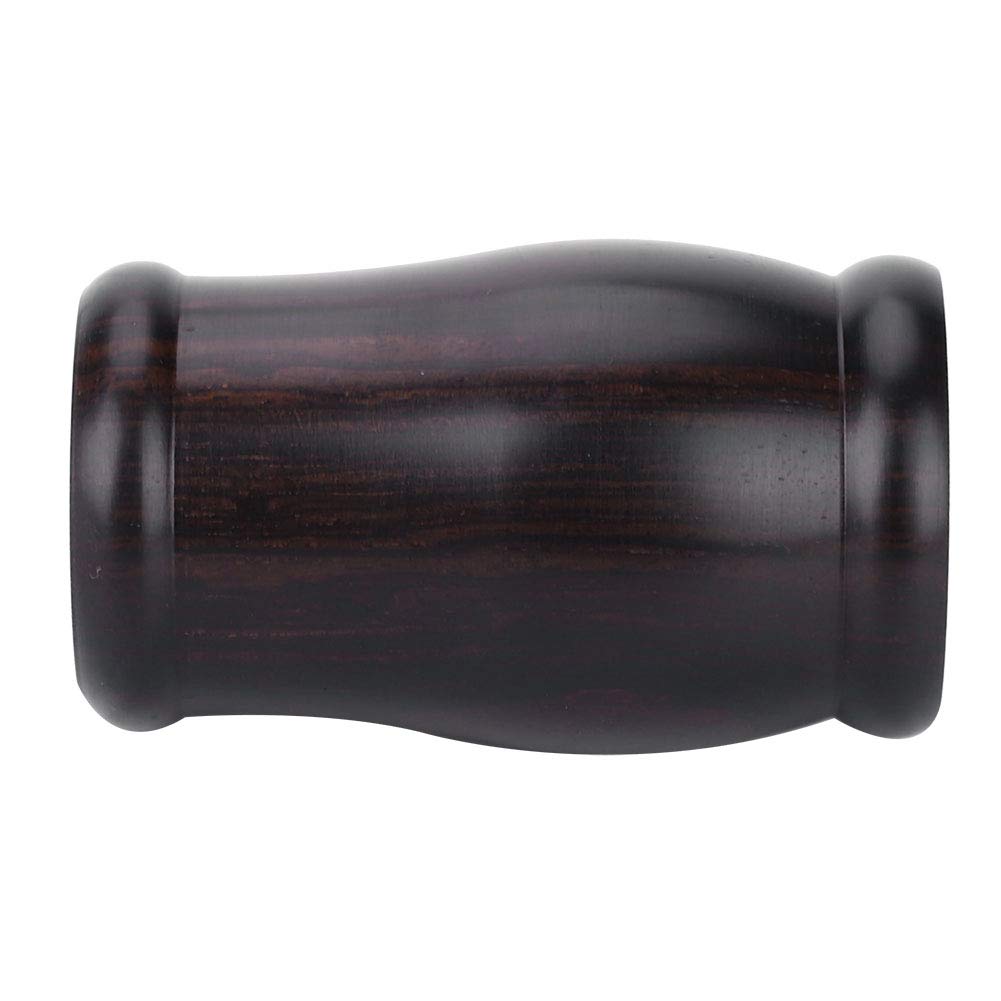 POENVFPO Barilotto per Clarinetto Professionale in Legno di Ebano, Diametro Interno 23 Mm, qualità Premium per Musicisti, Leggero 37 G, Nero