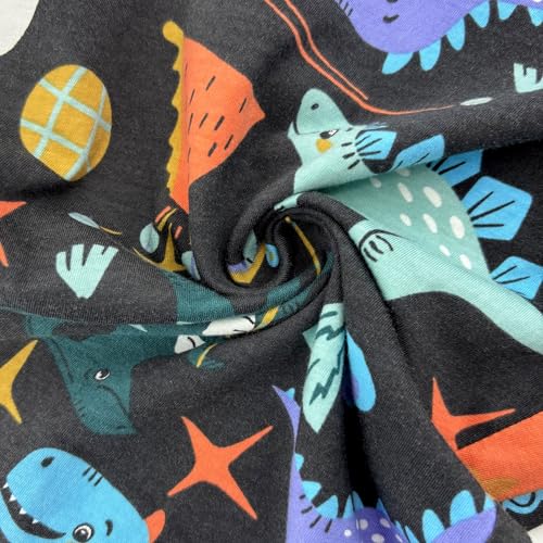 ROCK ATOLL Men's Novelty Print Soft Cotton Knit Long Pajama Lounge Pant Bottoms4