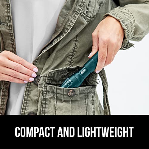 Gorilla Grip 840316701945 Powerful Led 750 Ft Water Resistant 5 Adjustable Mode Tactical Flashlight thumb #7