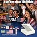 World Cup 2026 Soccer Fan Support Kit 11PCS, World Cup Merch for Fans Accessories, Flag, Scarf, Glasses, Cheering Sticks, Clapper & Schedule Poster, Fan Gear for Match Day & Parties (United States)
