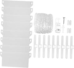 Abaodam 3 Conjuntos De Acessórios Para Cortinas Verticais Cortina De Plástico Kit De Reparo De Plástico Guias Cegas Verticais Suprimentos Para Cortinas Verticais Kit De Reparo De