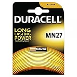 alkaline vinnic 27a 12v ➤ Duracell original      ➤ Typ: Alkaline      ➤ Spannung: 12V      ➤ Maße: 28,5mm x 7,7mm      ➤ Gewicht: 10 g.     