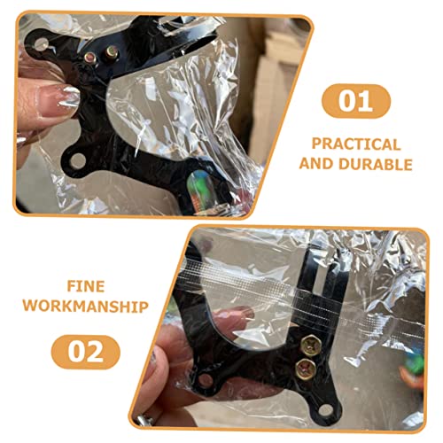 Support de frein réglable pour vélo adaptateur de conversion noir de 6 pièces