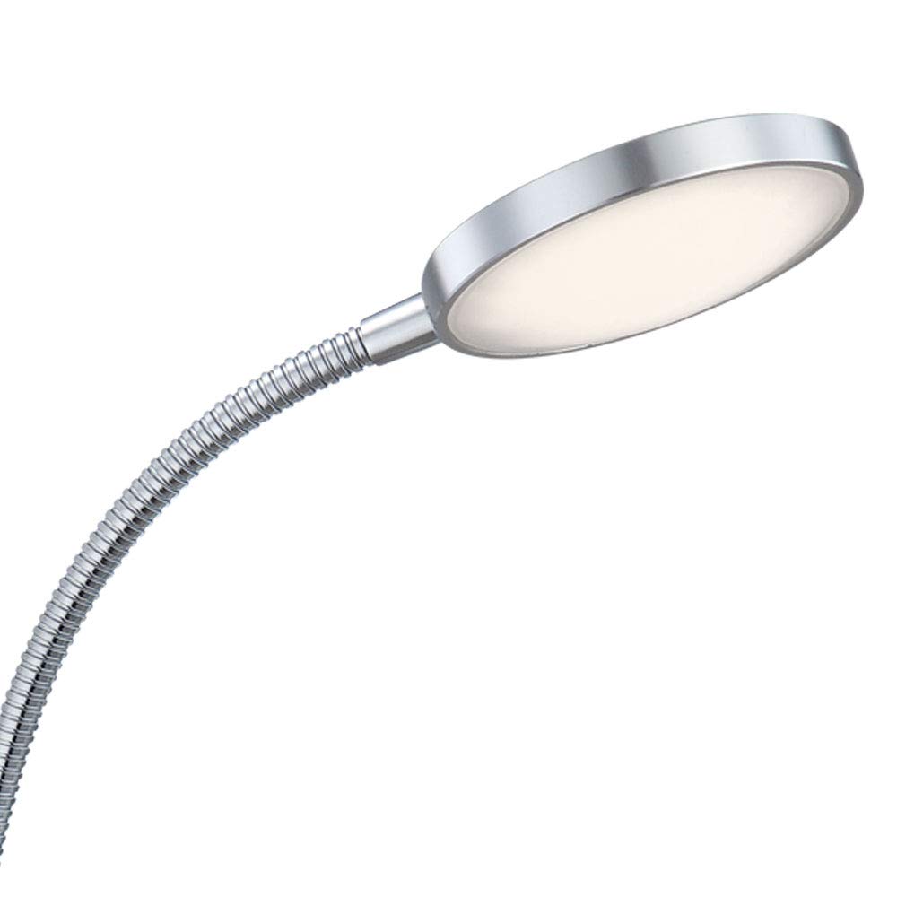 Globo Morsetto in alluminio, 6 W, cromato