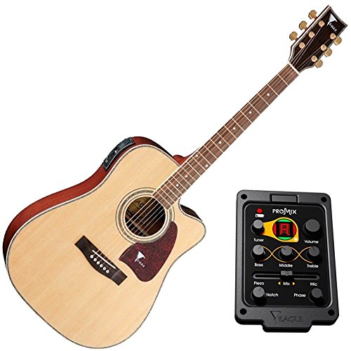 VIOLAO EAGLE CH889 NT FOLK CUTWAY