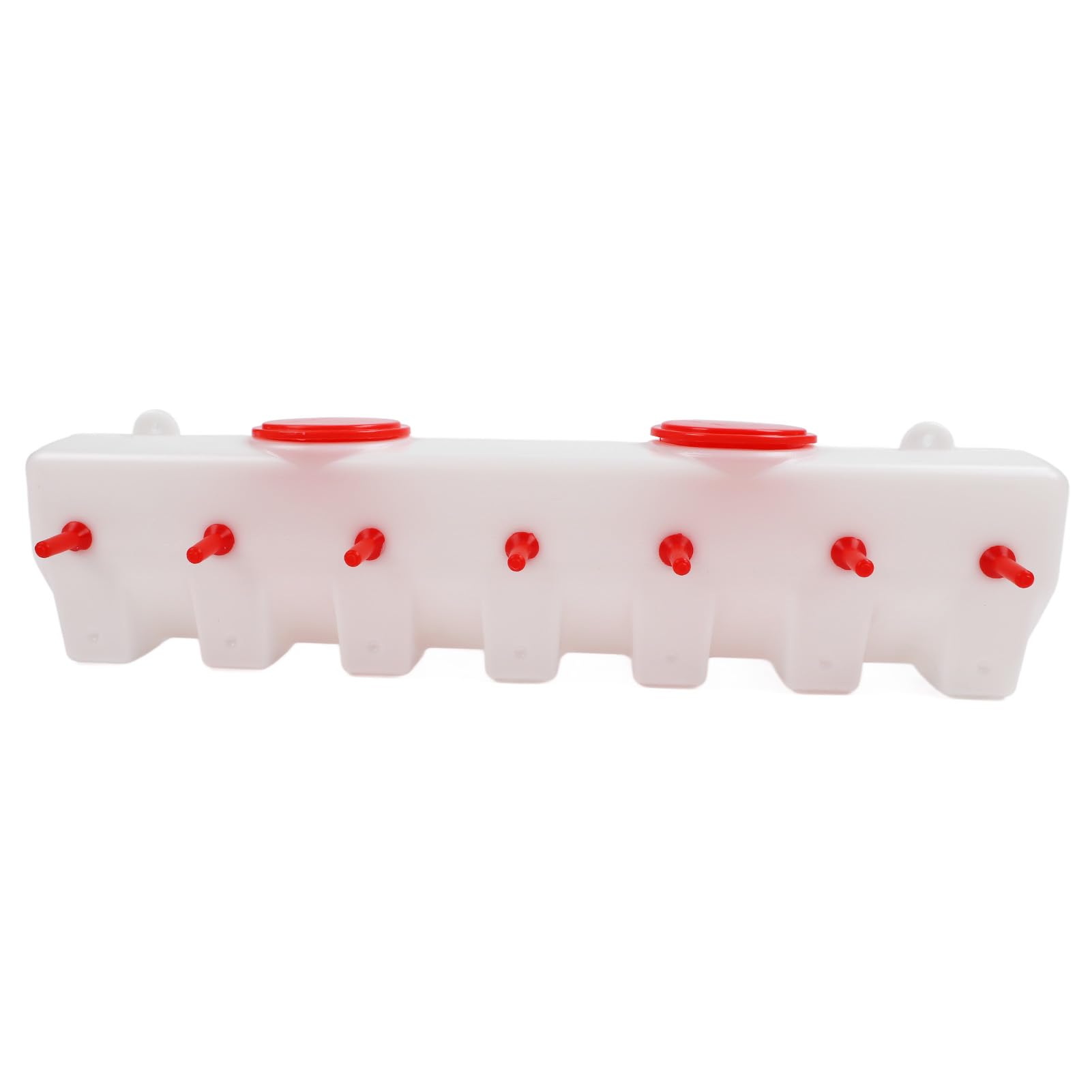 Alimentador de Tetinas para Terneros, Alimentador de 14 Tetinas, Materiales Ecológicos, Seguro de Usar, Cubo de Alimentación para Ovejas de 9 litros de Capacidad, Adecuado para Animales