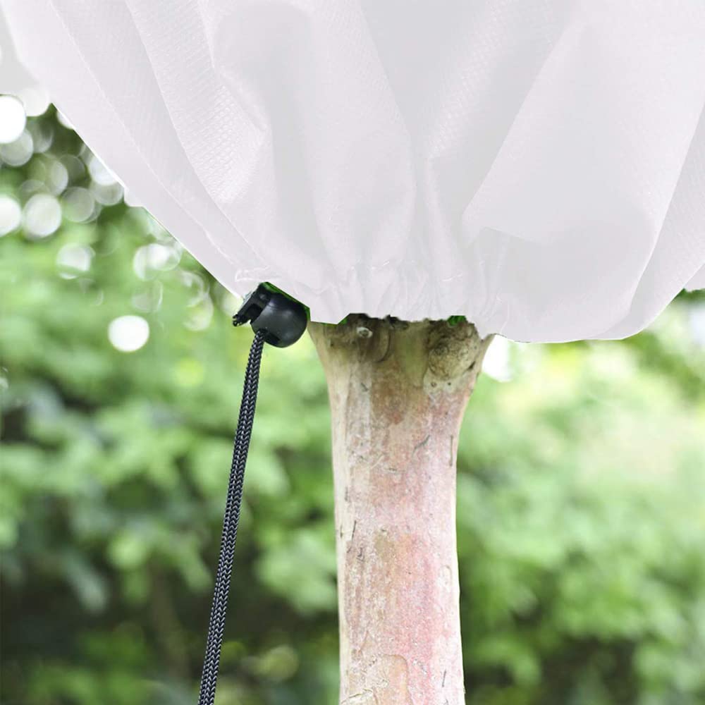 Pflanzen Winterschutz 2 Stück - Frostschutz Vlieshauben 80x120cm Mit Reißverschluss