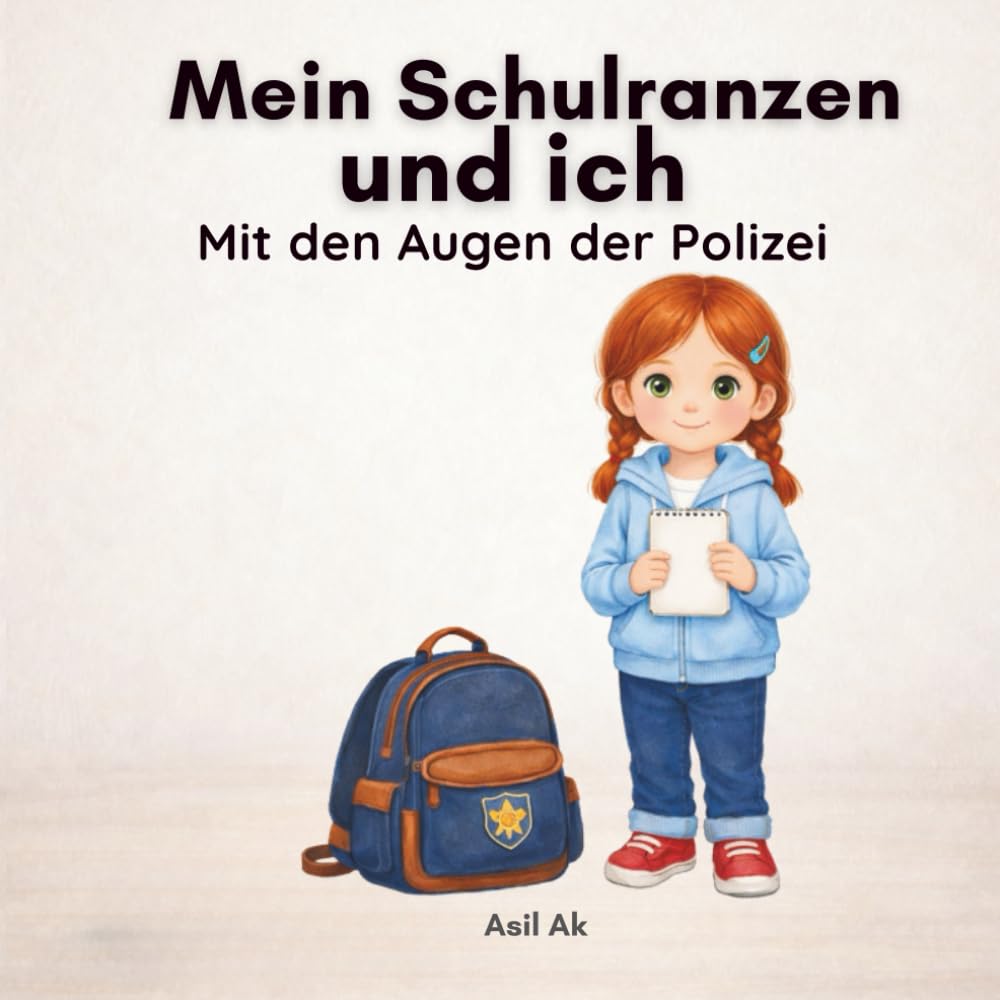 Mein Schulranzen und ich: Mit den Augen der Polizei: Ein ruhiges Bilderbuch über die Kraft der Wahrnehmung