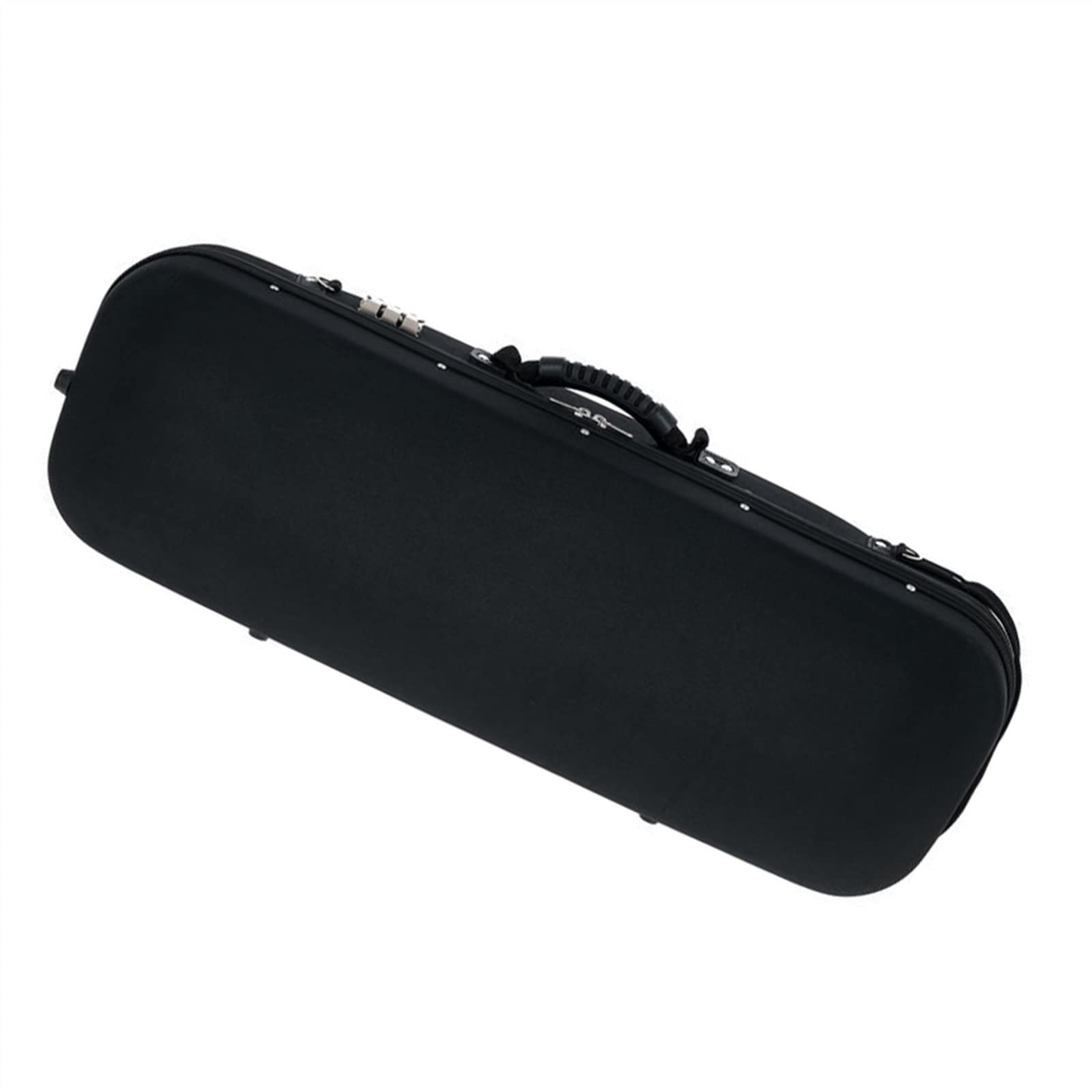 Estuche De Violín Rectangular Rígido De Tamaño 4/4, Ligero E Impermeable, Con Higrómetro Tamaño Completo Violín Caso (Color : 01)