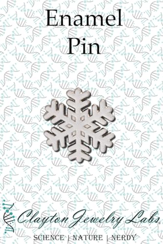 Image of Snowflake Glitter Soft Enamel Pin