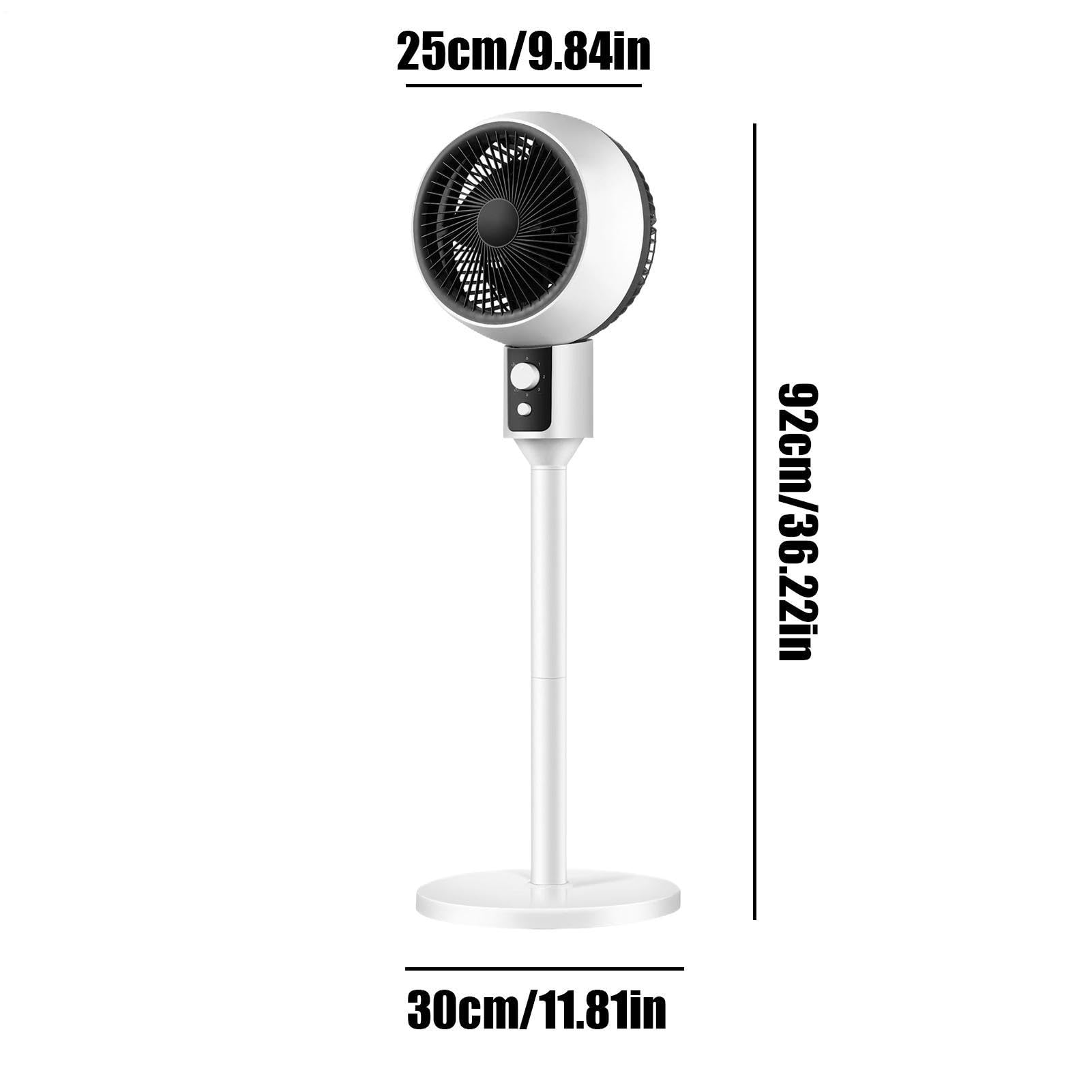 Ventilador Potente 3 Velocidades Flujo de Aire Potente y Silencioso | Ventilador Para Suelo Para Habitación, Hogar, Garaje, Oficina, Patio, Tienda, Dormitorio, Baño, Dormitorio