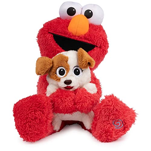 GUND Peluche animado de Elmo y Tango de baile y juego de Barrio Sésamo, 33 cm