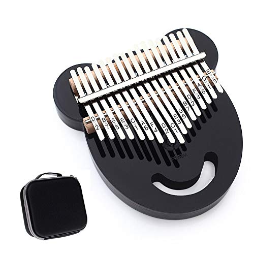 Pouce Piano Cristal Motif Ours Transparent Portable Avec Carry Case 17 Clés Kalimba Pouce Piano for Chilren adultes… - Les Beatles, Paul McCartney, John Lennon, RIngo Starr, George Harrison Pouce Piano Cristal Motif Ours Transparent Portable Avec Carry Case 17 Clés Kalimba Pouce Piano for Chilren adultes…