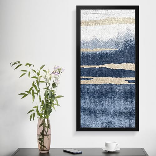 Image of LaVie Home 11x22 Picture Frame for Wall Display, 11x22 Black Picture Frame with HD Plexiglas, 11 x 22 Poster Frame 1 Pack, Display Frame for Vertical or Horizontal, Classic Collection