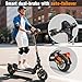 Off Road Electric Scooter Long Range, Fast Electric Scooter 30 Mph Speed, Heavy Duty 300 lb Capacity & Dual Suspension