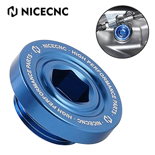 NICECNC Blue Oil Drain Plug O-Ring Compatible with Yamaha Raptor 700 YFM700R YFM700RSE YFM700RSL,FJ1200/1300,YZF750R,SEE FITMENT!