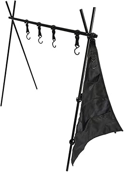 Amazon サンパーシー ハンギングラック アウトドア キャンプ 折りたたみ ランタンスタンド 軽量 重量750g ハンガー ラック アルミ製 収納袋付 並行輸入品 サンパーシー ランタン用アクセサリー