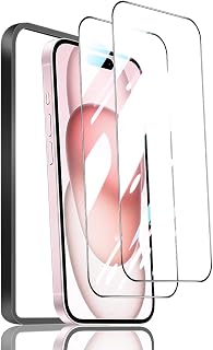 対応 iPhone 15 フィルム ガイド枠付き 【2* iPhone15 ガラスフィルム + 1* iPhone15ガイド枠付き 】表面硬度9H アイフォン15 強化ガラス いpほね15 用 保護フィルム 高透過率 飛散防止 高感度タッチ 気泡防止 耐指紋 撥油性 ラウンドエッジ加工 簡単貼り付け seninhi正規品