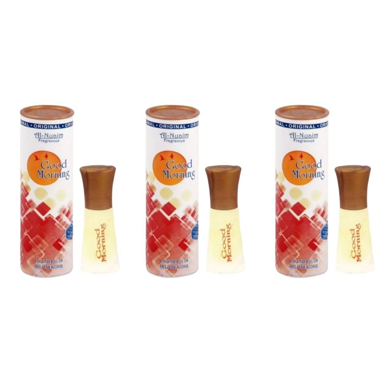 Good Morning Attar Premium Oil Perfume, Citrus Floral Scent, Long Lasting, Unisex Luxury Attar for Daily Wear, 6ml, pack of 3-image-30